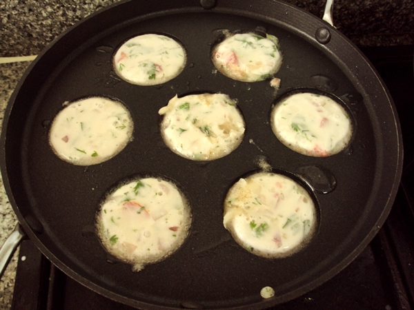 Cook them in a paniyaram mold