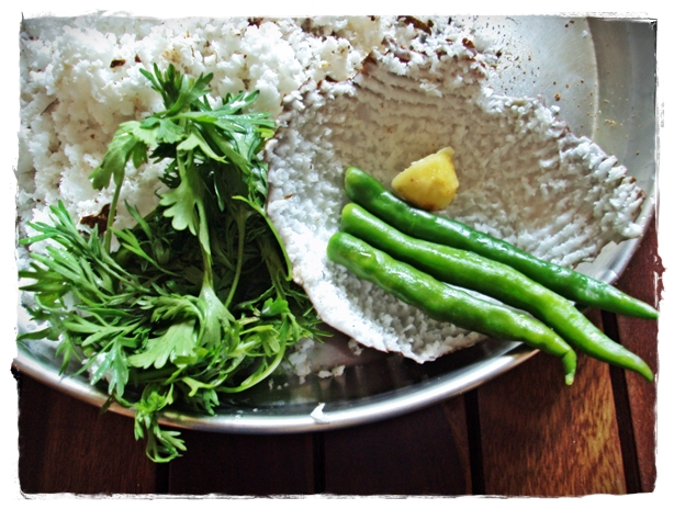 green coconut chutney