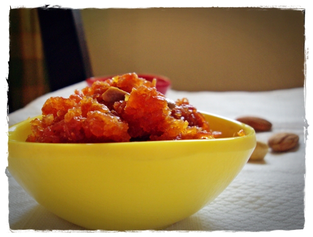 carrot halwa