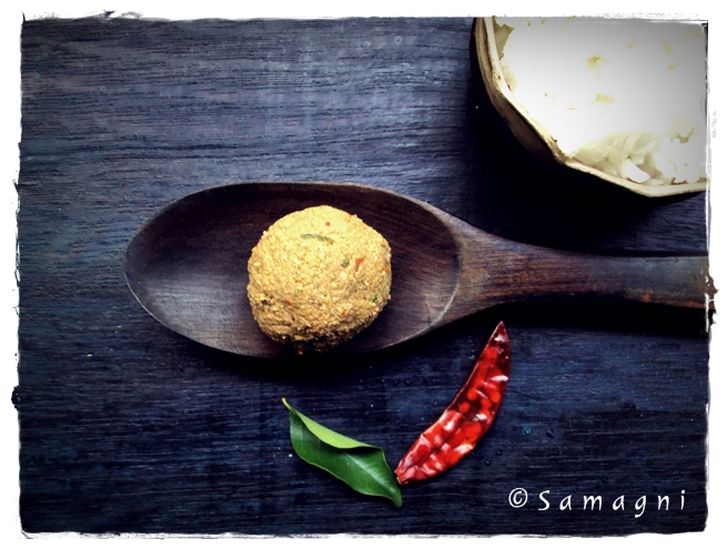 Roasted Coconut Chutney